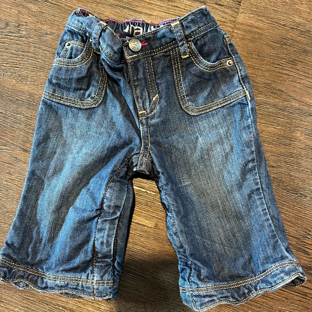 Baby girl nautica jeans.  Size 3-6 months.